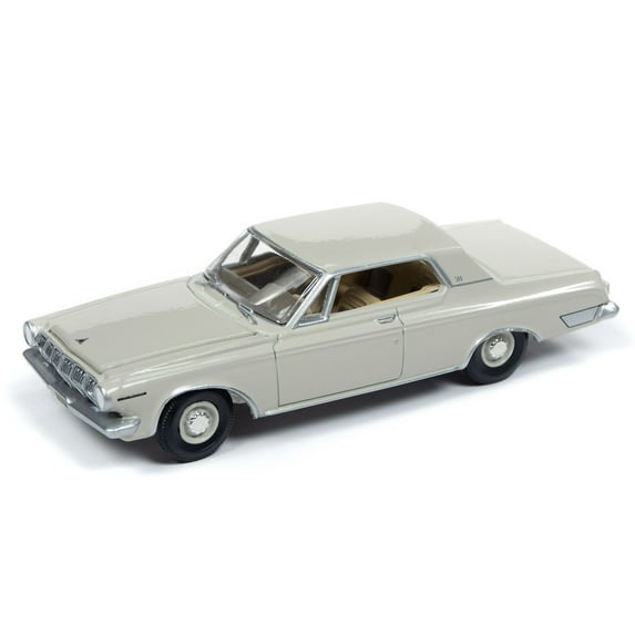 Auto World 64212 1:64 Vintage Muscle 1963 Dodge Polara 500 Max Ivory Series A