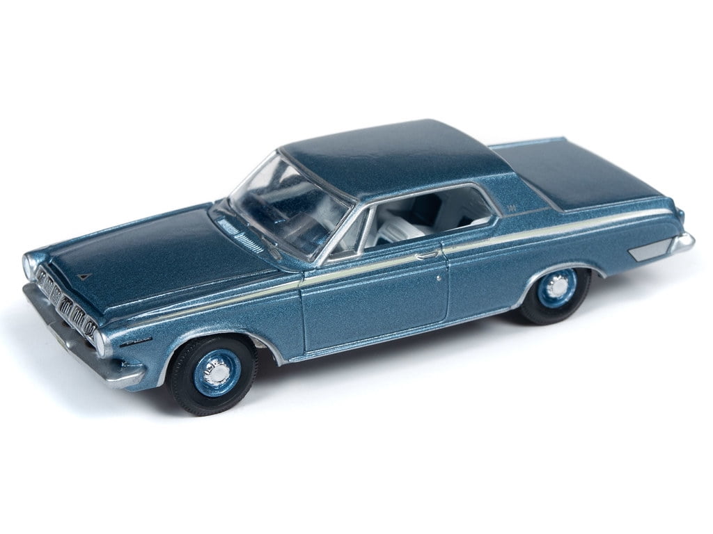Auto World 64212 1:64 Vintage Muscle 1963 Dodge Polara 500 Medium Blue Series B