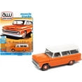 thumbnail image 1 of Auto World 64302 1:64 Muscle Trucks 1965 Chevy Suburban Series B Orange, 1 of 3