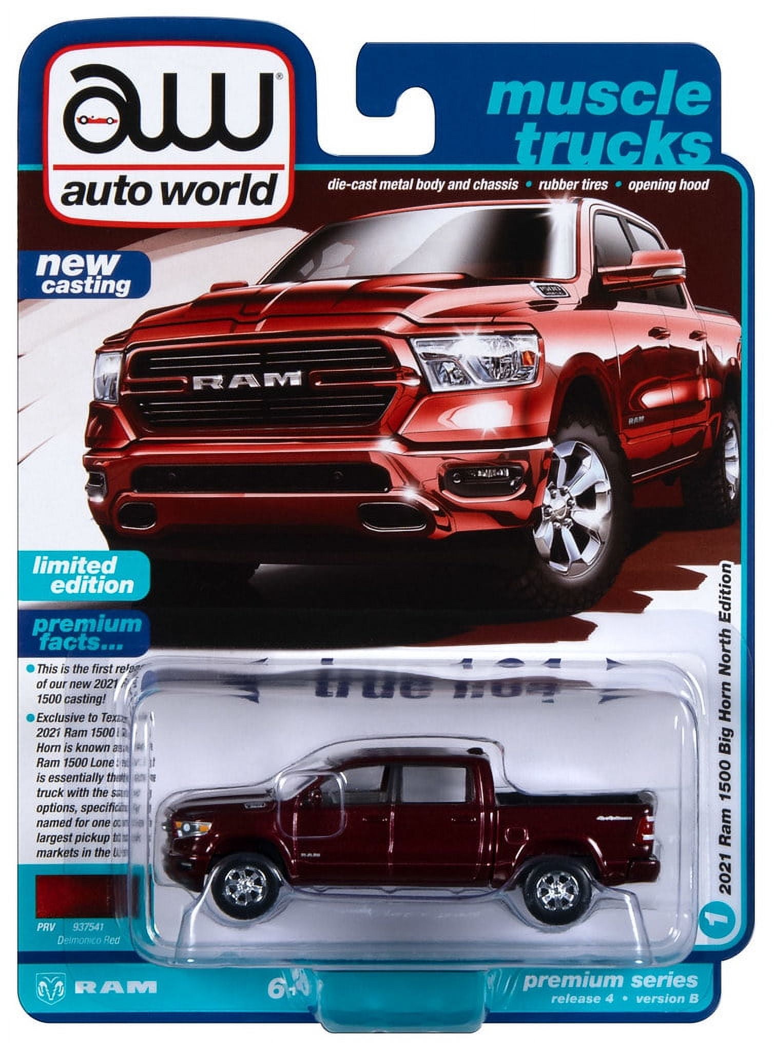 Auto World 64422 Muscle Truck 1:64 2021 Ram 1500 Big Horn