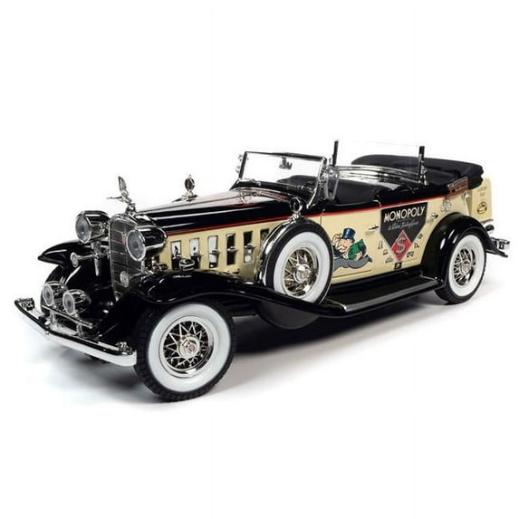 Auto World AUTAWSS127 Monopoly - 1932 Cadillac V16 Sport Car