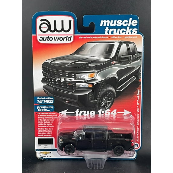 Auto World Muscle Trucks - 2020 Chevy Silverado Z71 LT Trail Boss