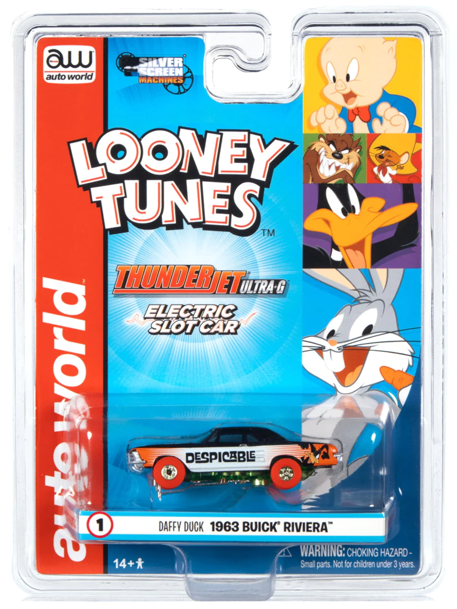 Hot Wheels Looney Tunes Daffy Duck 1:64 Scale Character Car - Collectible Toy Vehicle