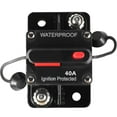 thumbnail image 1 of Auto Yacht RV Circuit Breaker IP67 Waterproof 12V-48V DC Manual Reset Inline Fuse Inverter 30A-300A Safe Dust-Proof Circuit Breaker Fuse for Car Marine Boat Truck ATV Power Protect, 1 of 11