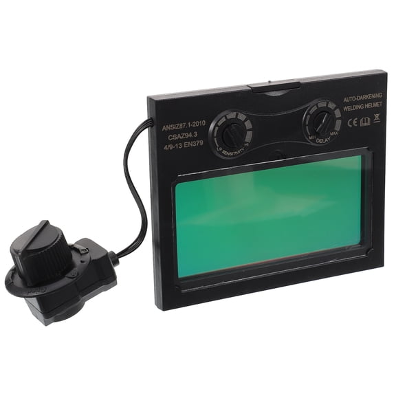 Auto-darkening Lenses Headgear Eye Masks Safety Glasses LED Face Black