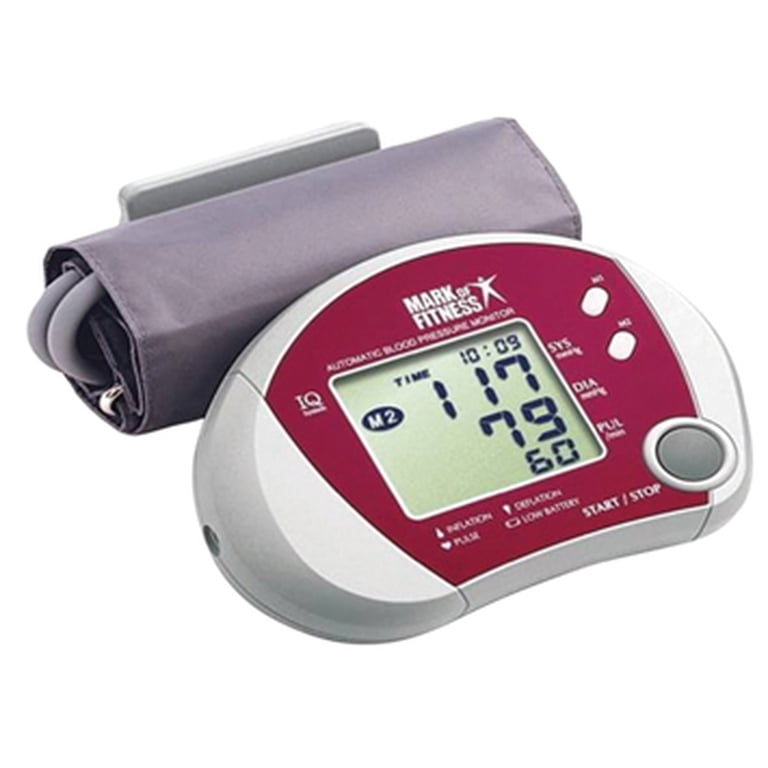 Auto inflate blood pressure and pulse monitor - Walmart.com