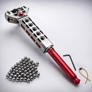 Auto loading slingshot with magazine, Aluminum Alloy Repeating Sling Shot with Auto-Loading Bow, High Precision Catapult Bow for Target Practice/Hunting/Outdoor Recreation/Outdoor Survival
