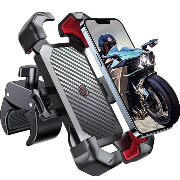 Auto-lock Shockproof Handlebar Phone Holder Quick Installation Design
