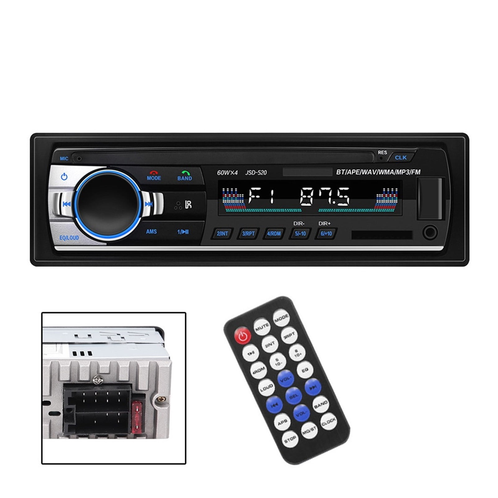 Auto radio Stereo 24V Car MP3 Player FM Radio Bluetooth Fm Aux Input Receiver Car Truck SD Usb Mp3 Wma Handsfree ,Longer Watching Time