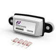 thumbnail image 1 of AutoBoxClub EZ Pass Holder, IPass Holder/Toll Pass Holder for Most US States/Toll Pass Windshield Mount/Easy to Install and Remove/with 4pcs Toll Pass Mounting Strips/UV-Protective (Black, 1, 1 of 5