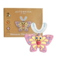 thumbnail image 1 of AutoBrush Manual Kids U Shaped Toothbrush with Soft Nylon Bristles (Double-Sided), Ages 6-8, Butterfly, 1 of 8