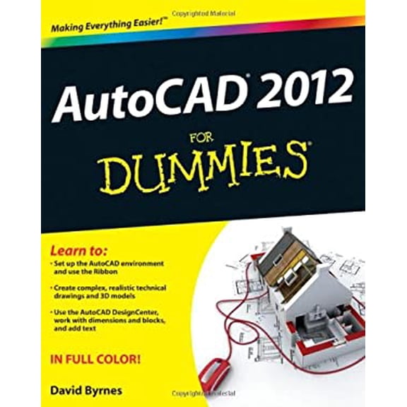 Pre-Owned AutoCAD 2012 for Dummies (Paperback) 1118024400 9781118024409