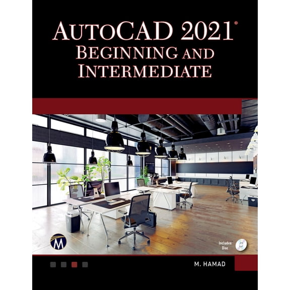 AutoCAD 2021 Beginning and Intermediate, (Paperback)