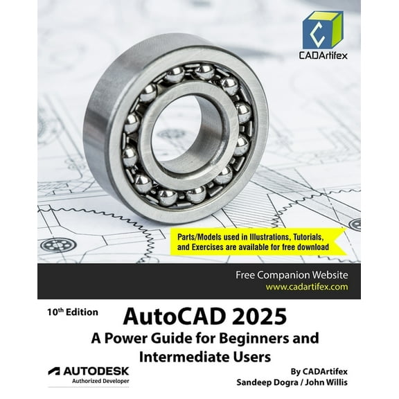 AutoCAD 2025: A Power Guide for Beginners and Intermediate Users, (Paperback)