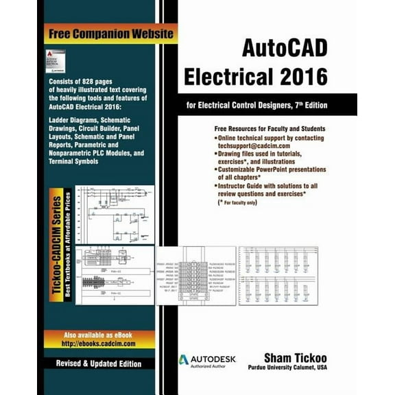 AutoCAD Electrical 2016 for Electrical Control Designers (Paperback) by Prof. Sham Tickoo Purdue Univ