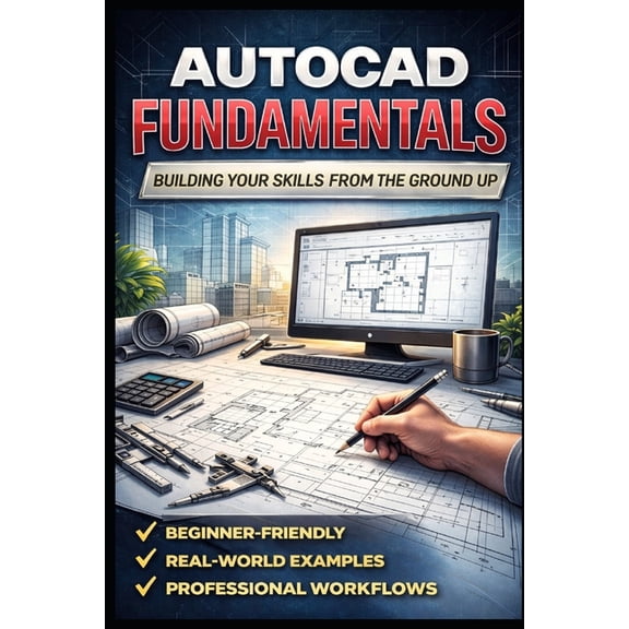 AutoCAD Fundamentals: Building Your Skills from the Ground Up, (Paperback)