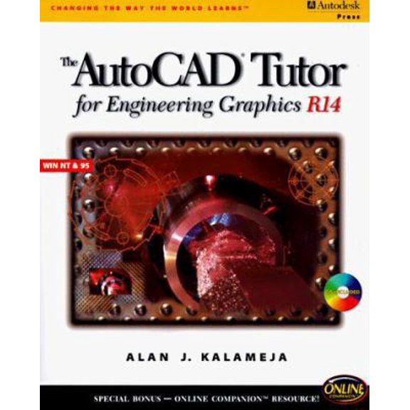 Pre-Owned AutoCAD Tutor for Engineering Graphics R14 Windows (Paperback) 0766801314 9780766801318