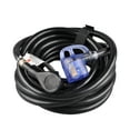 thumbnail interactive-video image 1 of AutoDrive 10/3 STW 30 Amps RV Extension Cord with Lighted End, 30-feet, Black, 1 of 9