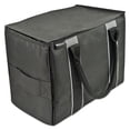 thumbnail image 1 of AutoExec Mini File Tote, Nylon, 600 Denier Nylon,14 x 8 x 10, Black, 1 of 2