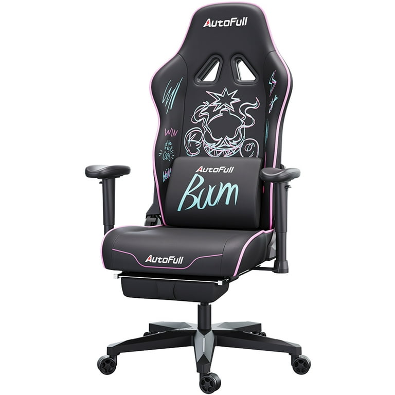 AutoFull Graffiti Gaming Chair, Big and Tall, Ergonomic