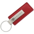 thumbnail image 1 of AutoGold Toyota Camry Red CF Carbon Fiber Leather Logo Key Chain Ring Tag Fob Lanyard KC1552.CAM, 1 of 2