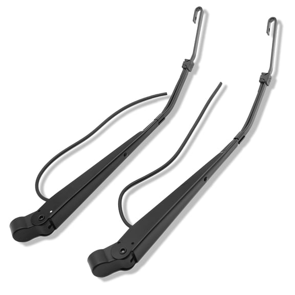 AutoHornix 1 Pair Front Windshield Wiper Arm Kit Fits Compatible with Peterbilt 379 1990-2007 Replace OE 6025411 R236002 Left and Right