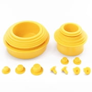 AutoLine Pro Automotive Smoke Machine Cap Plugs Kit - 23 Piece Set - Leak Detector EVAP, Vacuum, Exhaust, and more!