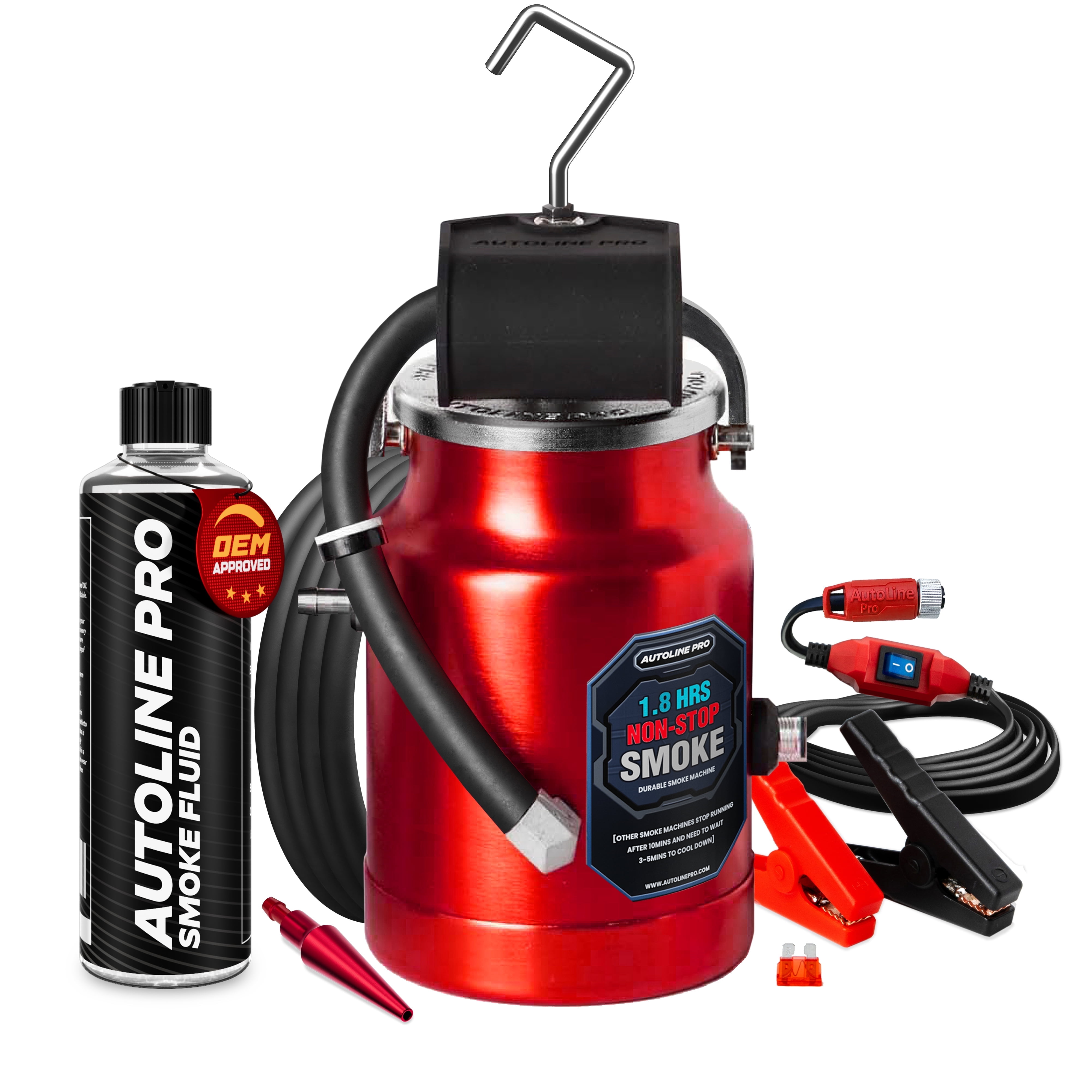 Automotive Smoke Machine Leak Detector POWERSCALE M1 Smoke Machine Automotive Leak Detector Built-in Air Pump,evap Smok Evap Smoke Machine - Foto 9