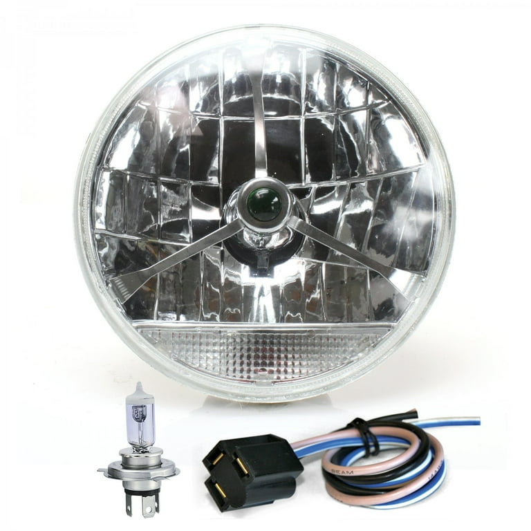 AutoLoc 7-Inch Tri-Bar Headlights AutoLoc 7-Inch Tri-Bar Headlights