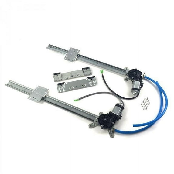 AutoLoc Power Accessories 692779 Flat Glass Power Window Conversion for 1941 Ford Coupe - Club, Standard & Deluxe Super