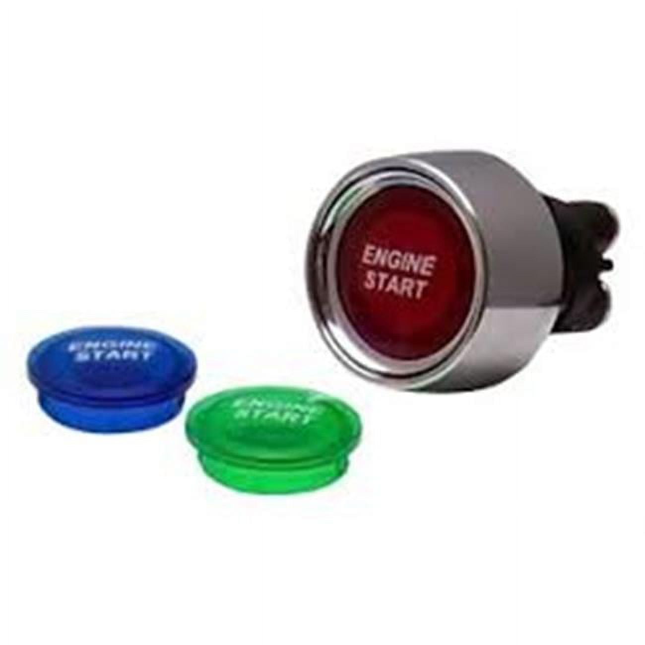 AutoLoc Power Accessories 89716 Red Illuminated Push Button Start