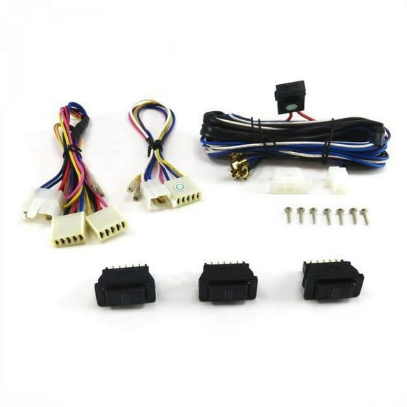 AutoLoc Power Accessories AUT33RSO Power Window Switch Kit with  Three SW3 Switches