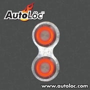 AutoLoc Power Accessories AUTBBB21 Retro Billet Switch with Red Illumination - Single Switch
