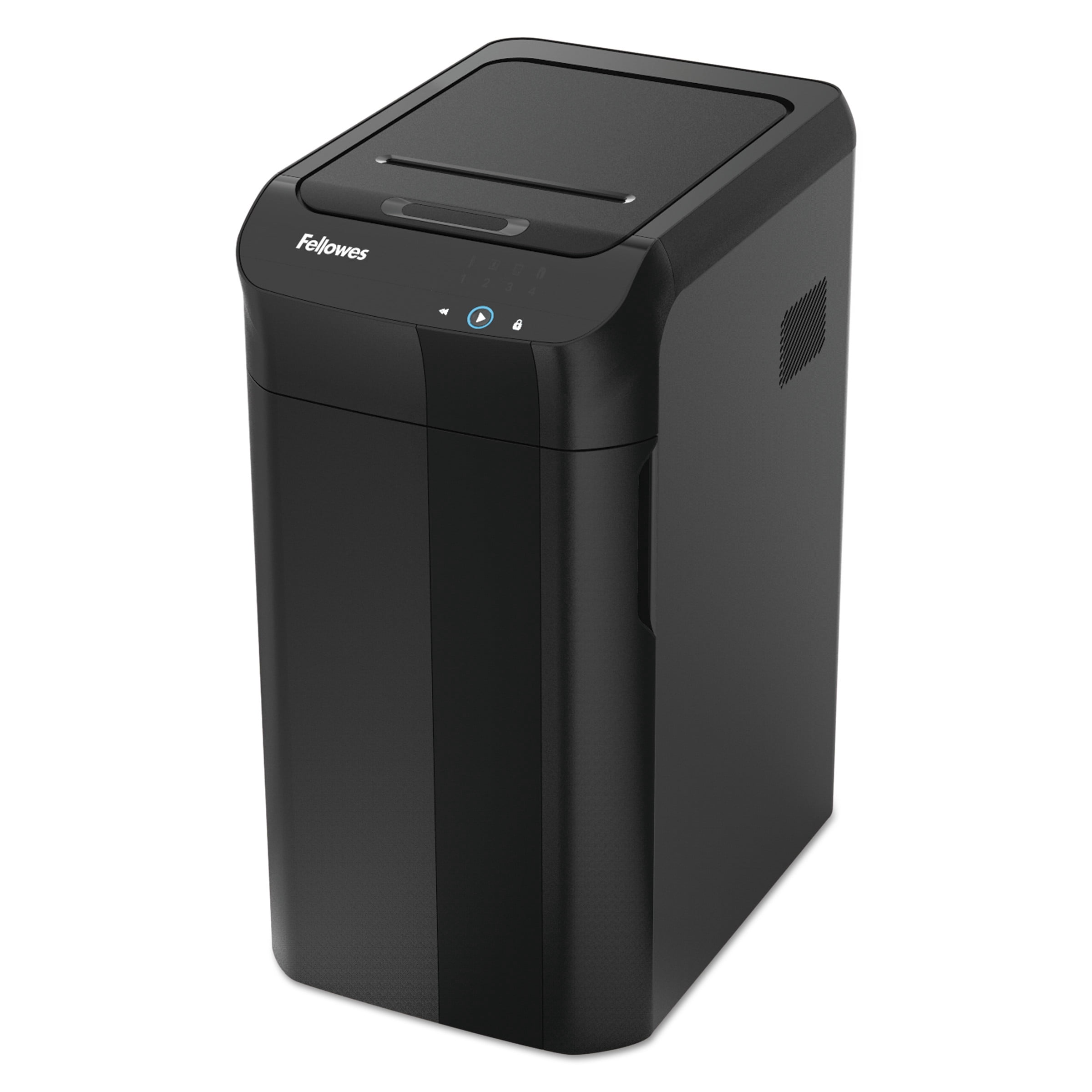 Fellowes AutoMax 350C Auto Feed Shredder, 350 Sheet Capacity, Black -FEL4964001