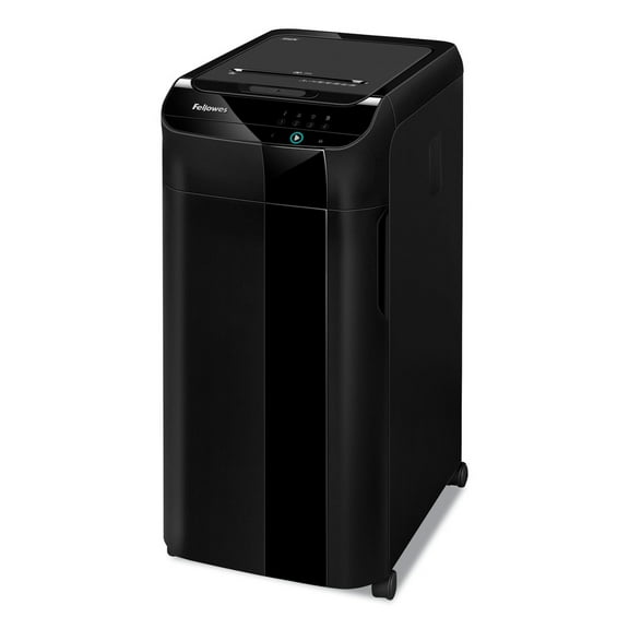 AutoMax 350C Auto Feed Cross-Cut Shredder Non-continuous Shredder - Cross Cut - 12 Per Pass - for shredding Staples, Paper Clip, Paper, CD, DVD, Credit Card, Junk Mail - 0.16" x 1.50" Shred Size - P-4