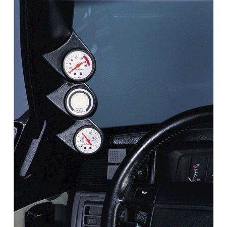 AutoMeter 12101 Mounting Solutions Triple Gauge A-Pillar Mount Fits Mustang Fits select: 1987-1993 FORD MUSTANG LX