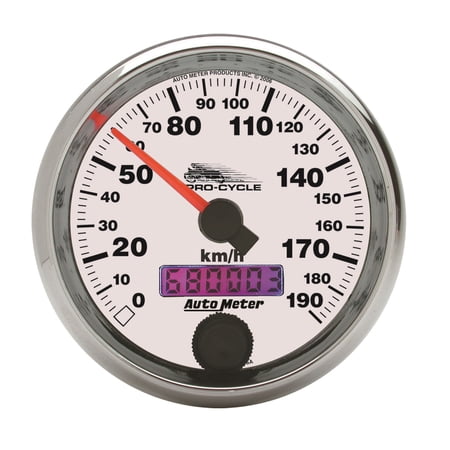 AutoMeter 19341-M Pro-Cycle Electric Speedometer