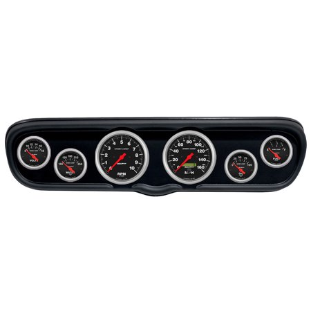 AutoMeter 2110-11 Sport-Comp Direct Fit Gauge Kit Fits 66 Mustang Fits select: 1966 FORD MUSTANG