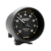 AUTO METER 2302 3 - 3 / 4IN TACH ، 8000 دورة في الدقيقة ، SHIFT-LITE ، أسود