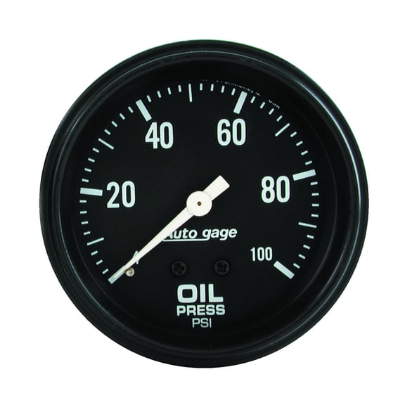 AUTO METER 2312 2-5/8IN OIL PRESS, 0-100 PSI, MECH