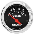 thumbnail image 1 of AUTO METER 2592 2IN VOLTMETER, 8-18 VOLTS SSE, 1 of 2