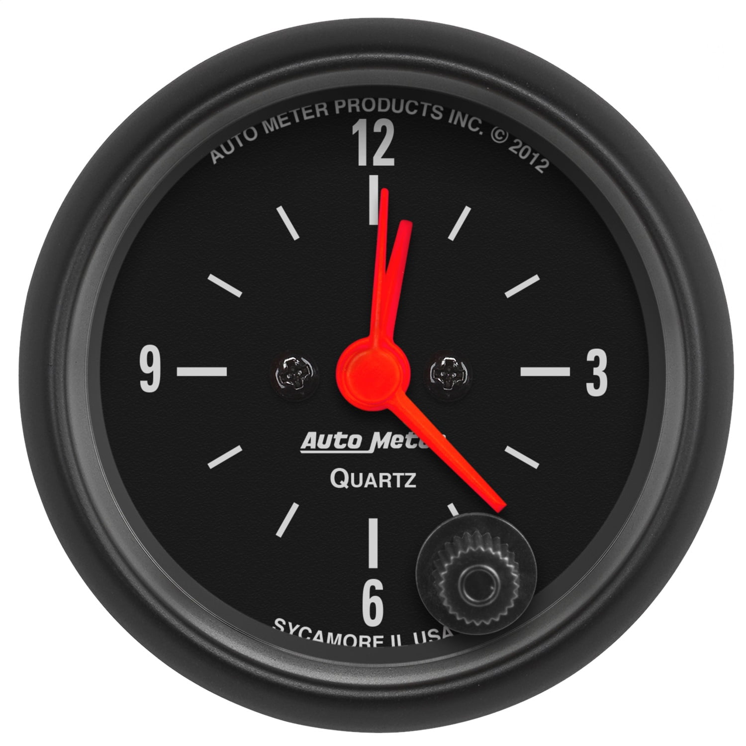 AutoMeter 2632 Z-Series Clock - Walmart.com