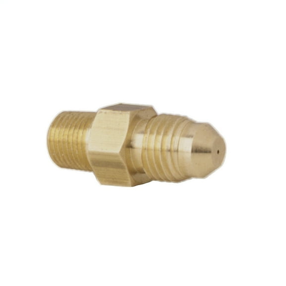 AutoMeter FITTING, RESTRICTOR ADAPTER, -4AN MALE TO 1/8" NPT (M), STEEL, FUEL &