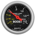 thumbnail image 1 of AutoMeter 3303-M Sport-Comp Mechanical Boost/Vacuum Gauge, 1 of 5