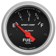 AUTO METER 3314 2IN FUEL LEVEL, 0 E/90 F, SSE, SPORT-COMP