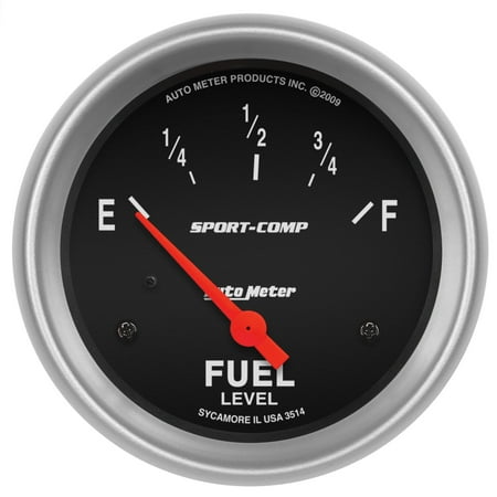 AUTO METER 3514 2-5/8IN FUEL LEVEL, 0 E/ 90 F, SSE