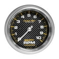 thumbnail image 1 of AutoMeter 4798 Carbon Fiber Electric In-Dash Tachometer, 1 of 4