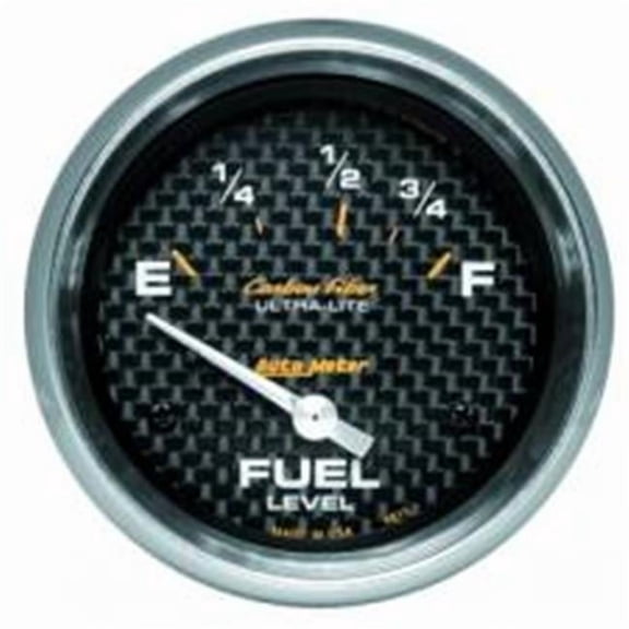 AutoMeter 4815 Carbon Fiber Electric Fuel Level Gauge