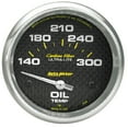 thumbnail image 1 of AutoMeter 4848 Carbon Fiber Electric Oil Temperature Gauge, 1 of 2
