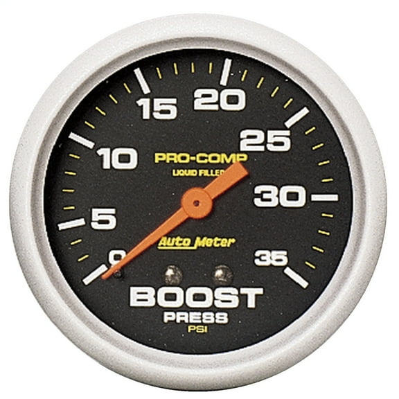 AutoMeter 5404 Pro-Comp Liquid-Filled Mechanical Boost Gauge